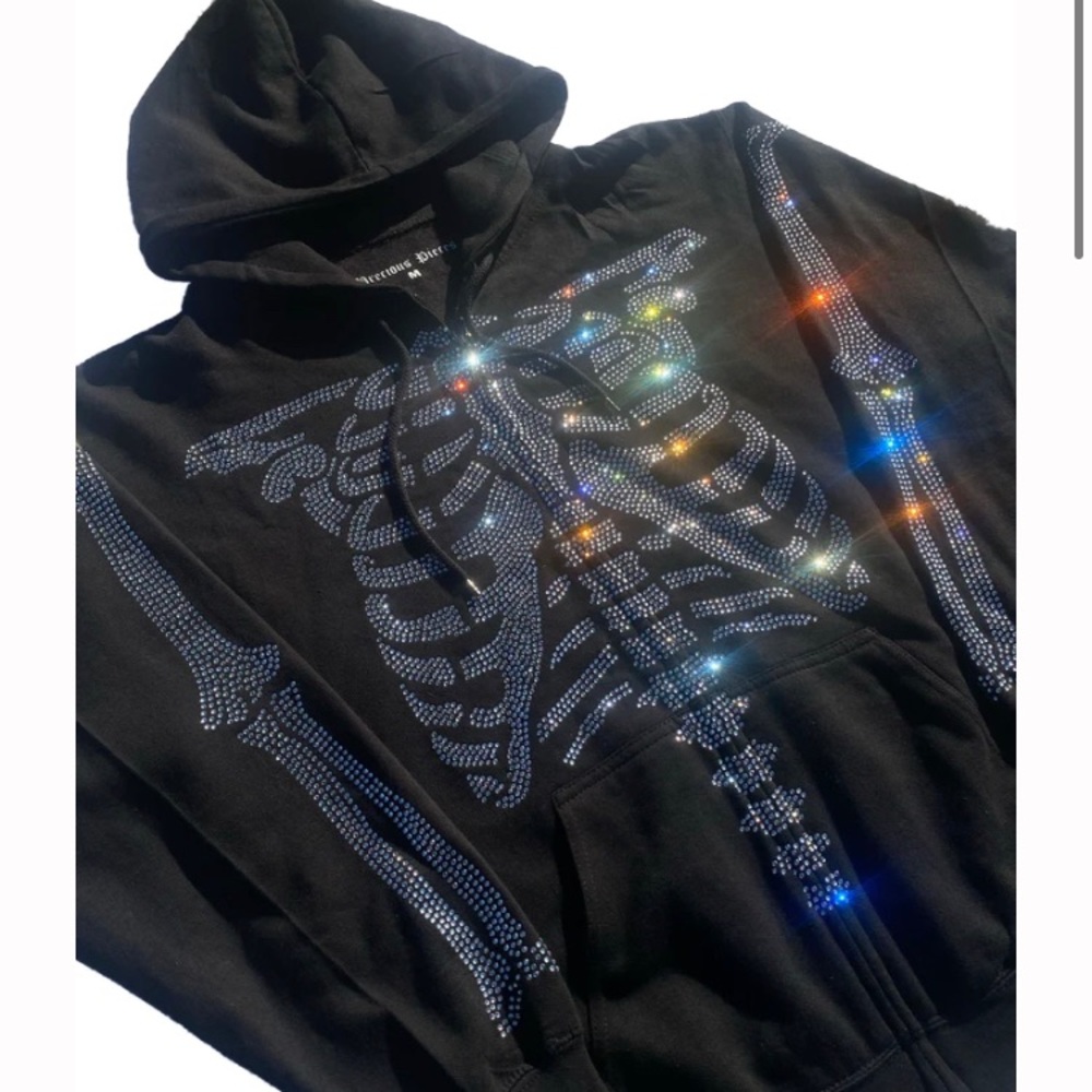 Precious Pieces skeleton Swarovski jacket